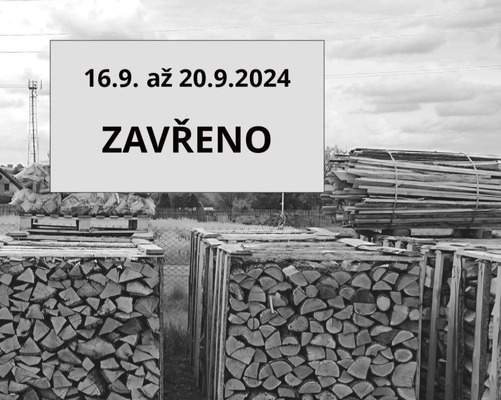 Uzavření provozu od 16.9. do 20.9.2024